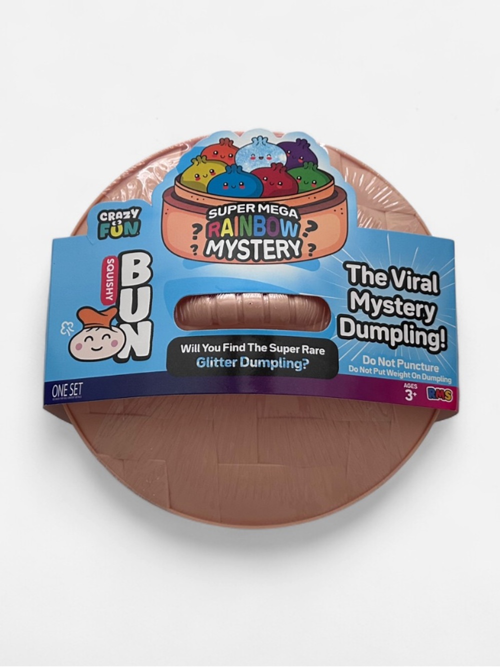 Super Mega Rainbow Mystery Squishy Bun Dumpling